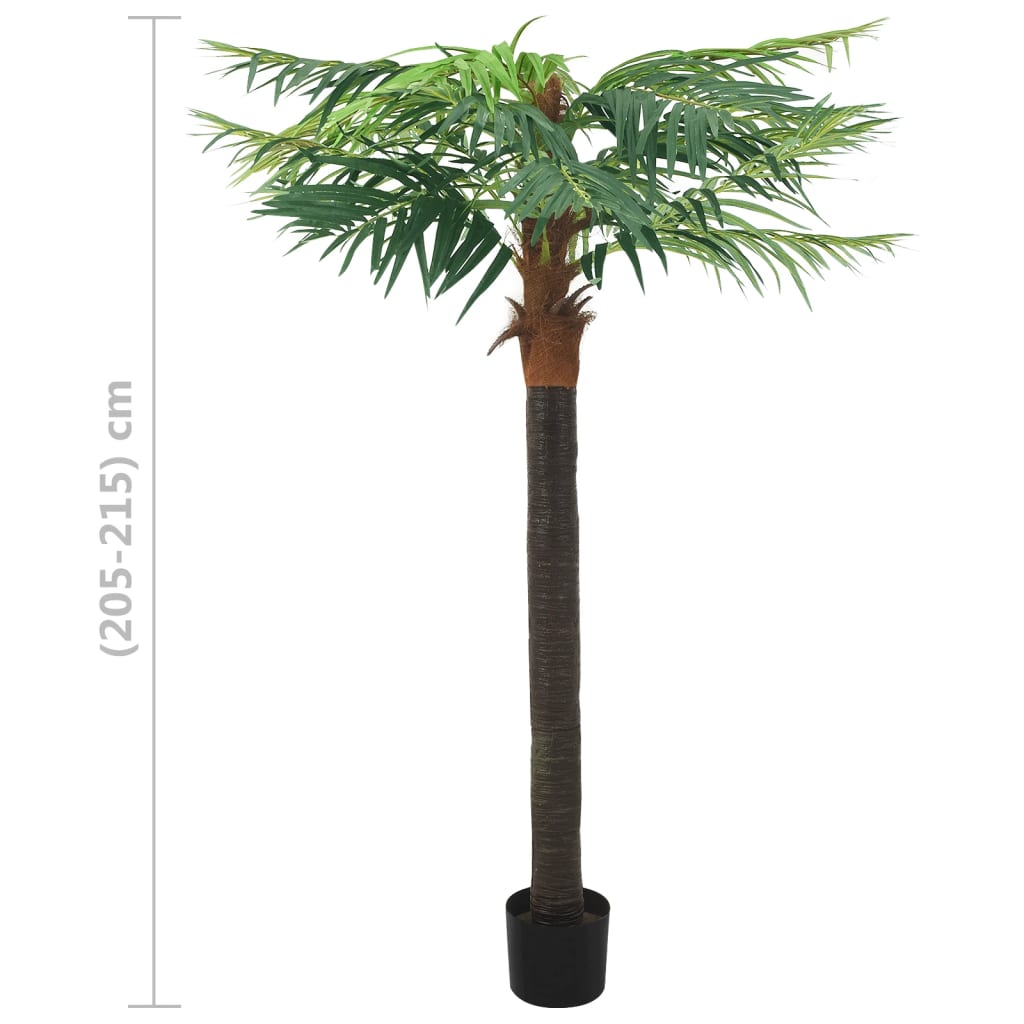 Künstliche Palme Cycas mit Topf 140 cm Grün