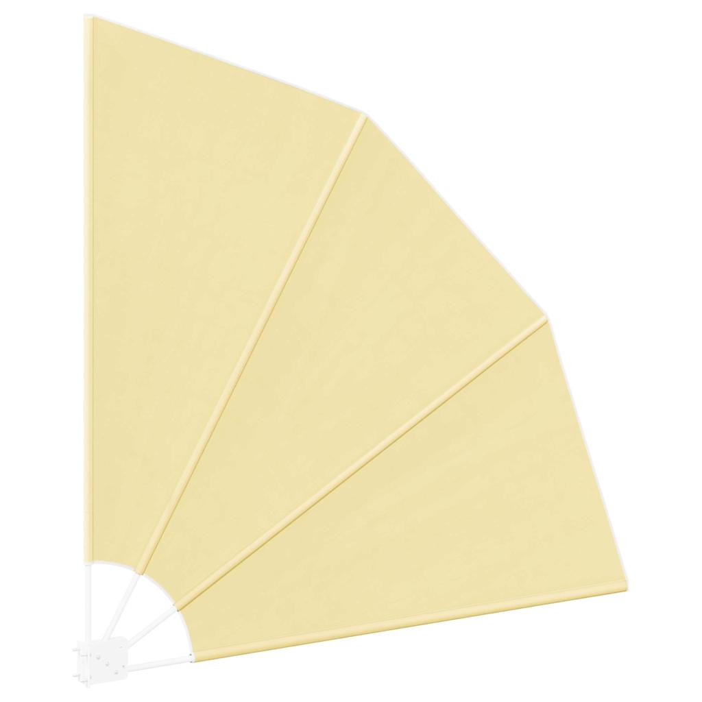 Faltbarer Balkonfächer Grau 210×210 cm