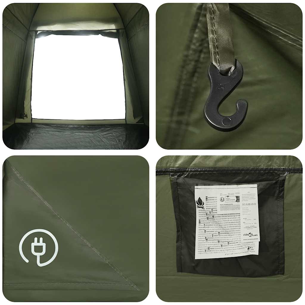 Angelzelt 4 Personen Olivgrün Quick Release