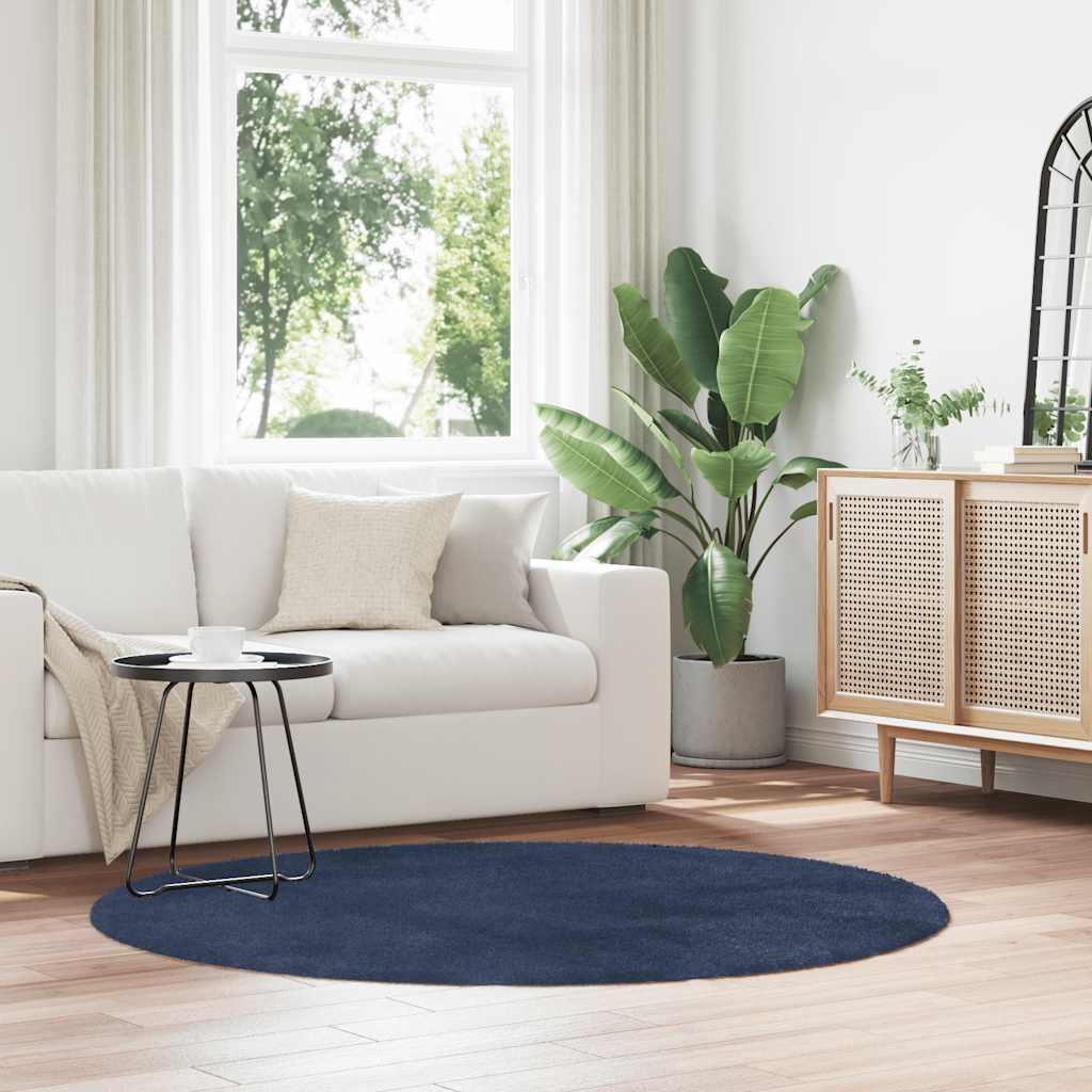 Teppich Shaggy Hochflor NAVARRA Beige 60x100 cm Polyester