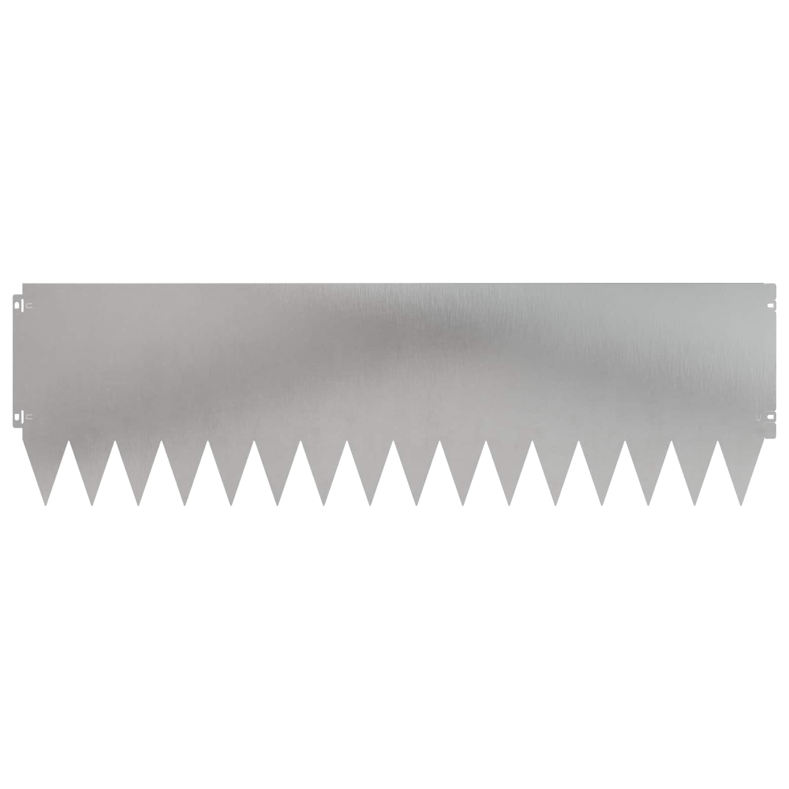 Raseneinfassung 10 pcs 103 x 10 cm Stahl Schwarz