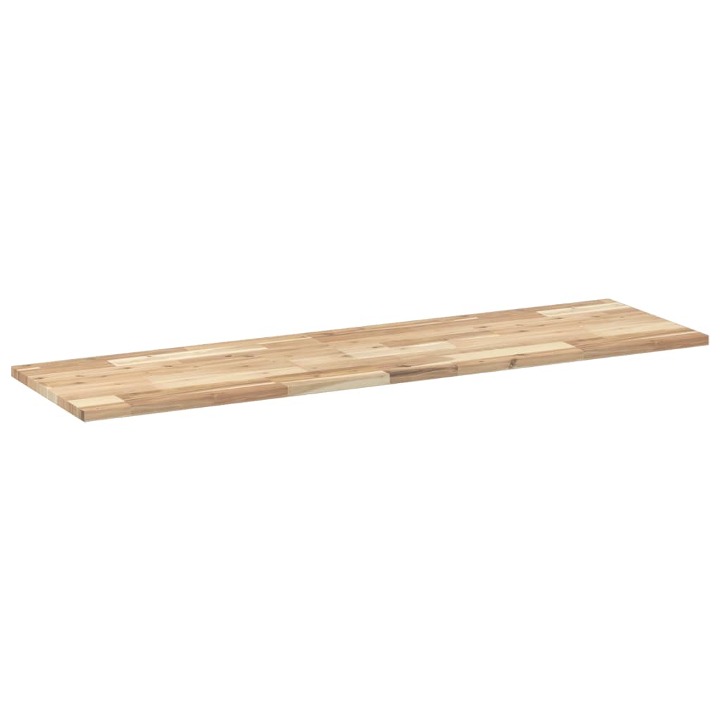 Tischplatte 40x20x2 cm Rechteckig Massivholz Akazie