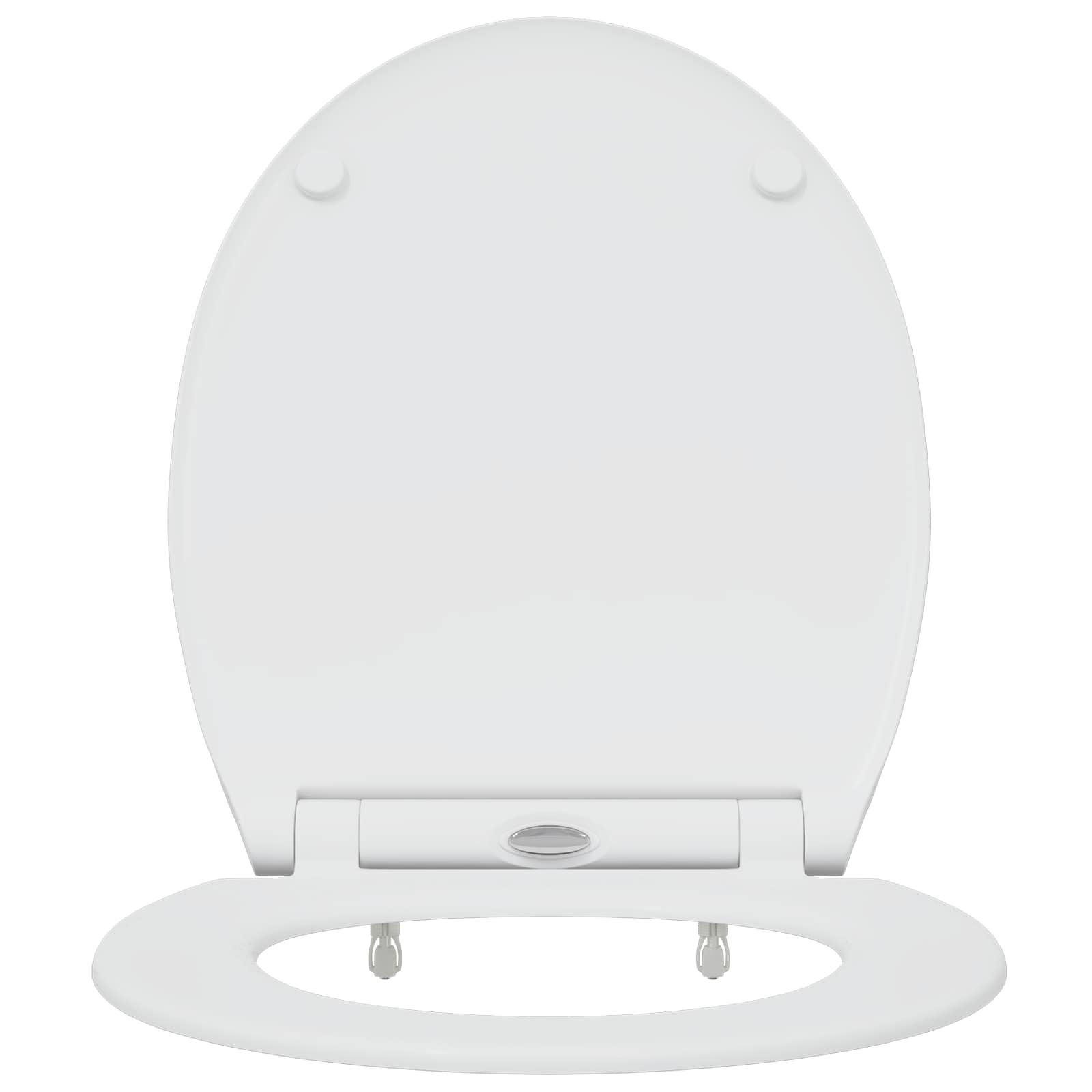 Toilettensitz Anthrazit 45,5 x 37,5 x 3,8 cm Duroplast