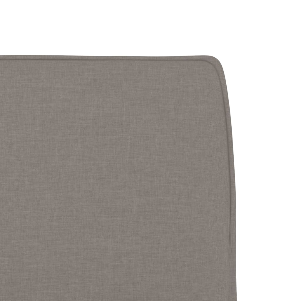 Loungesessel Hellgrau 52x75x76 cm Stoff