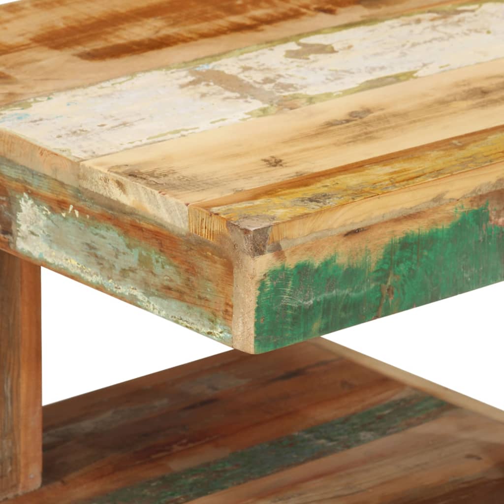 Couchtisch 45x45x40 cm Massivholz Akazie