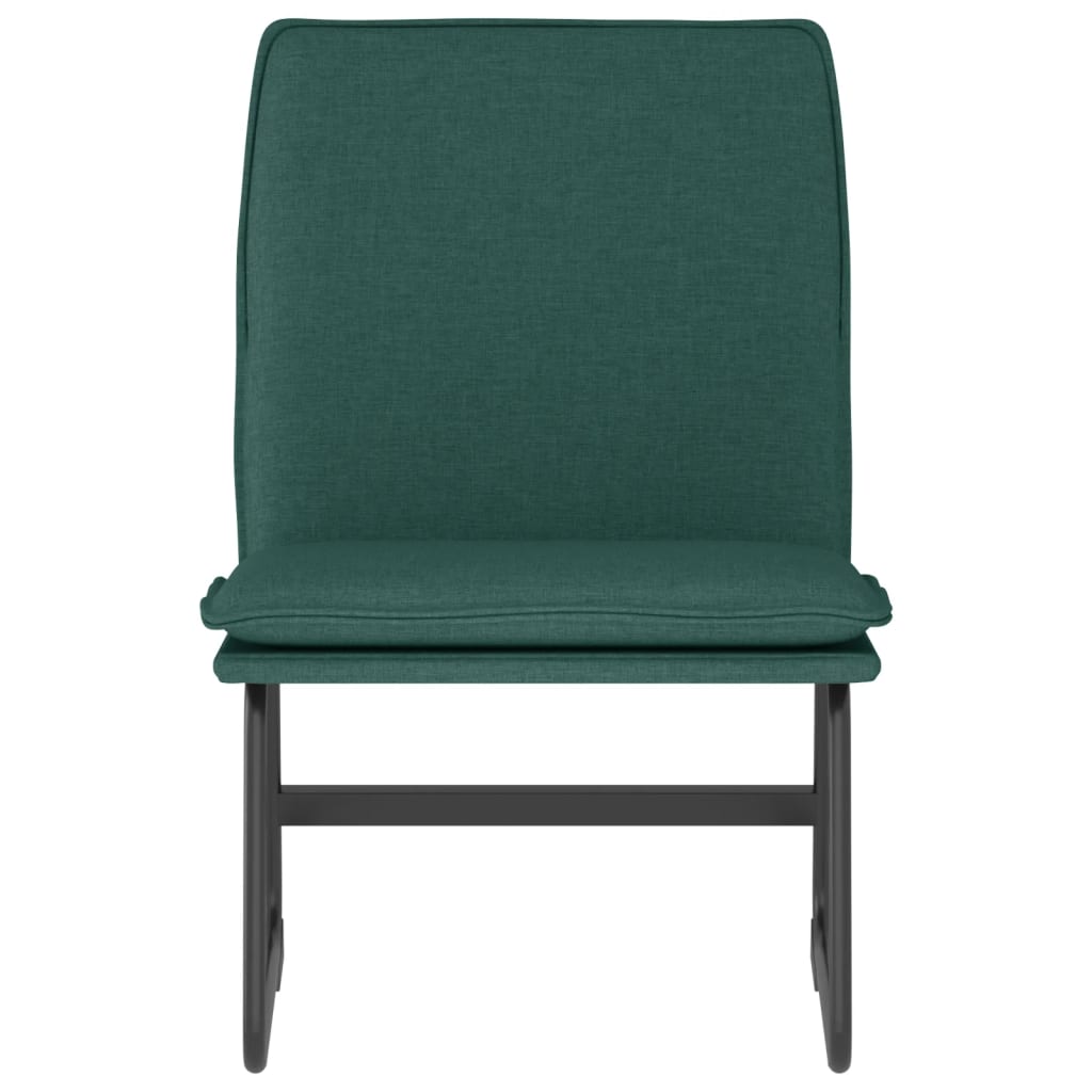 Loungesessel Hellgrau 52x75x76 cm Stoff