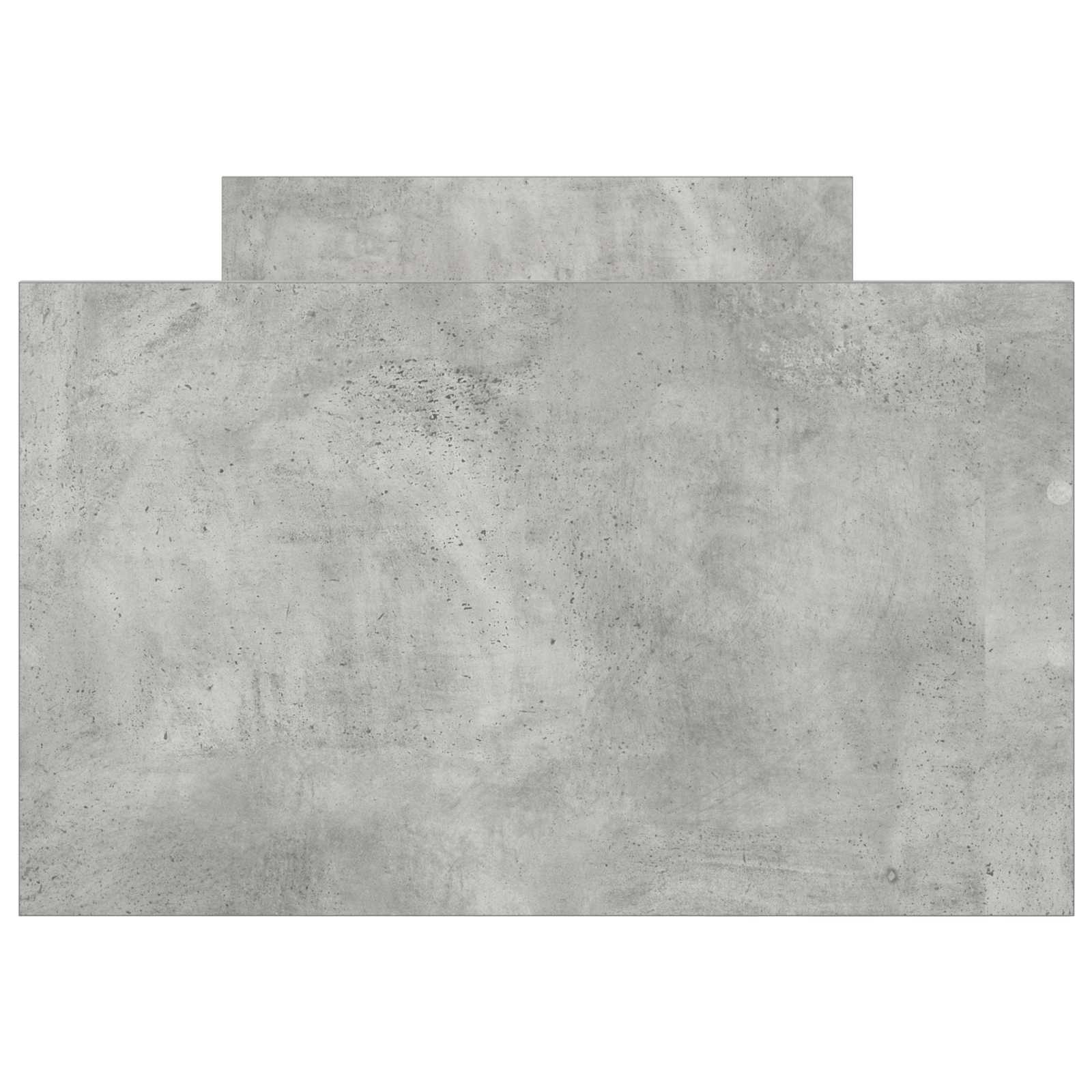 Bettgestell mit Kopf- und Fußteil Weiß 100x200 cm