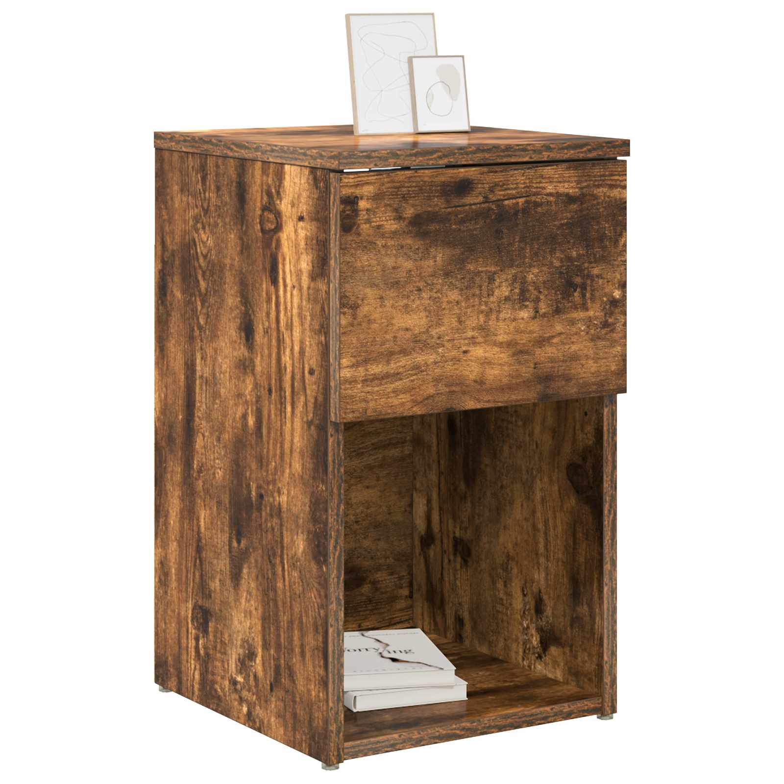 Bettschrank Weiß 29 x 31,5 x 49 cm Holzwerkstoff