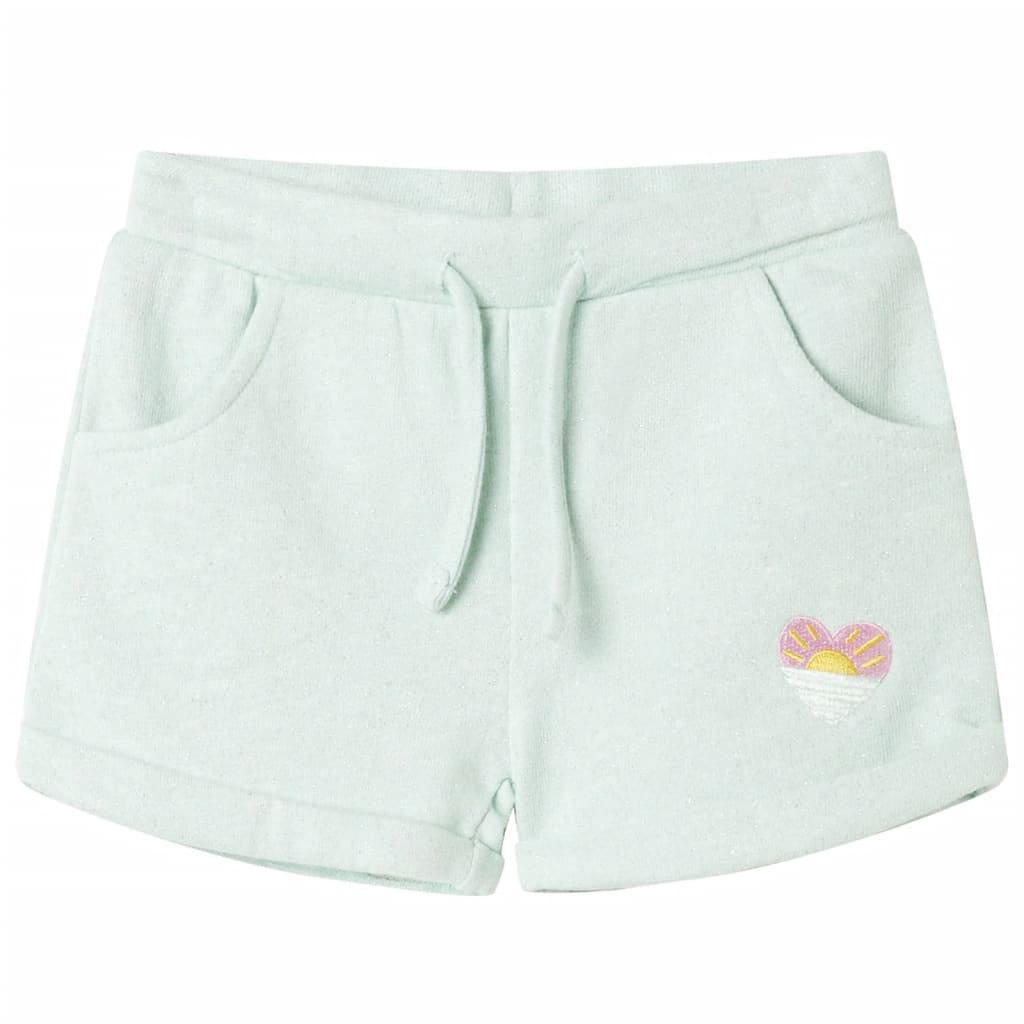 Kindershorts mit Kordelzug Hellrosa 116