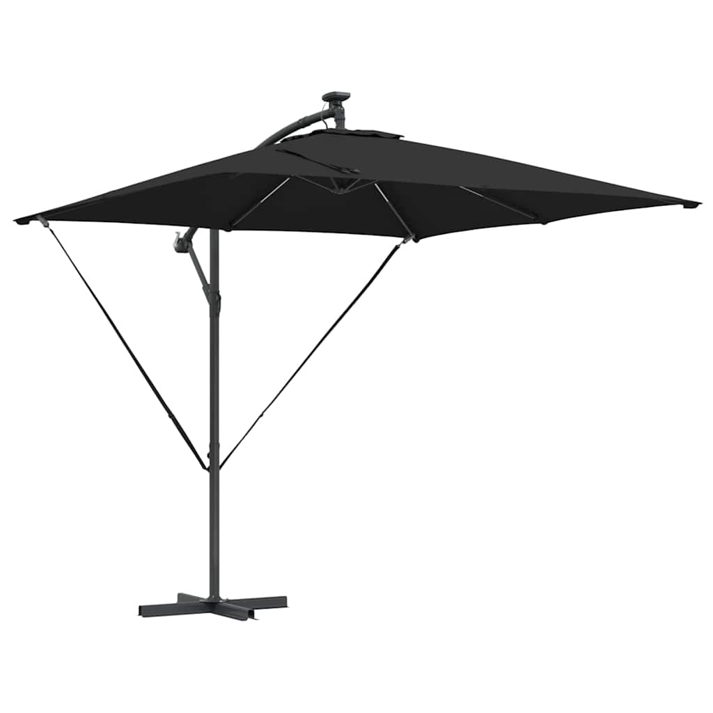 Sonnenschirm Sand 249 x 249 x 250 cm Polyester und Aluminium