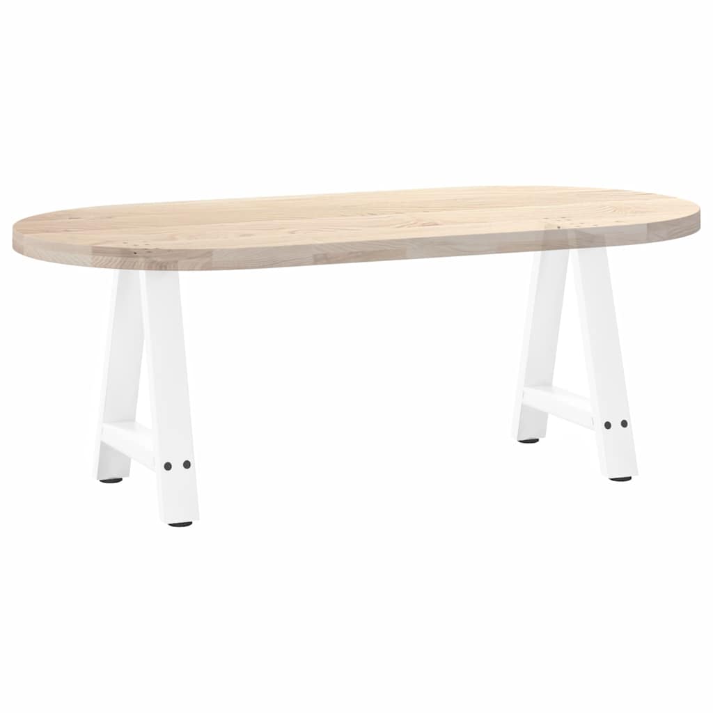 Couchtischbeine A-Form 2 Stk. 30x(30-31) cm Stahl