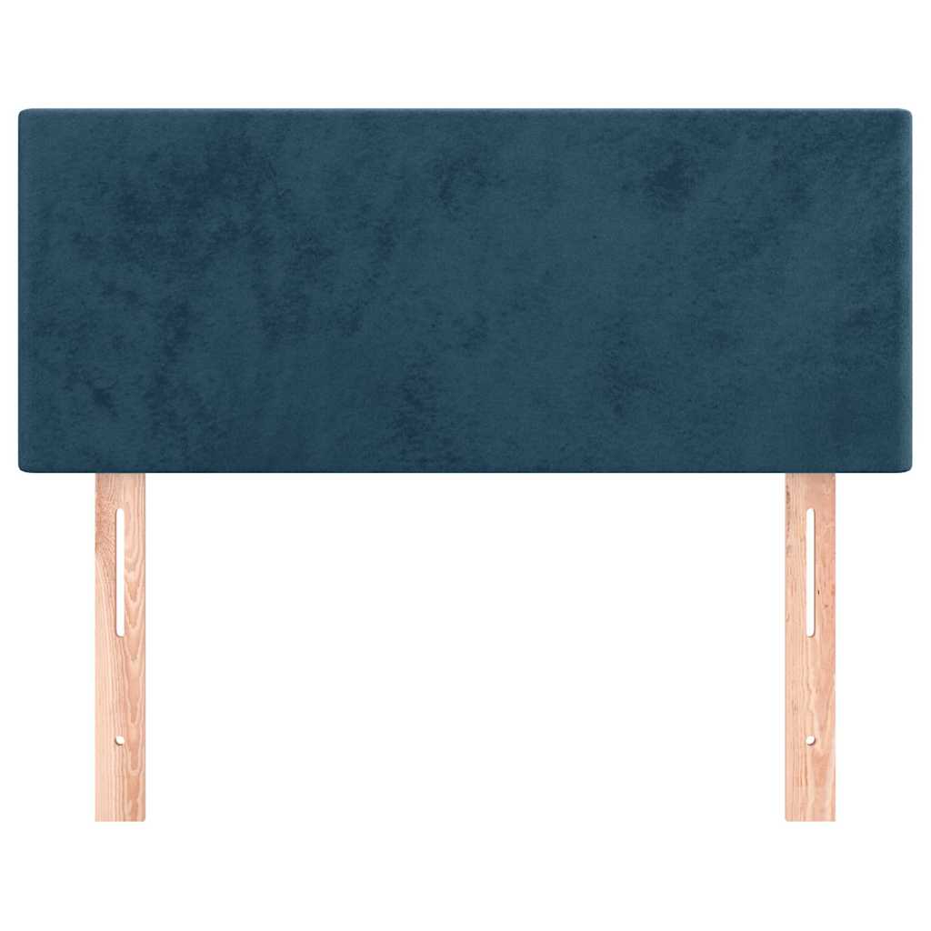 Kopfteil Hellgrau 80x5x118/128 cm Samt