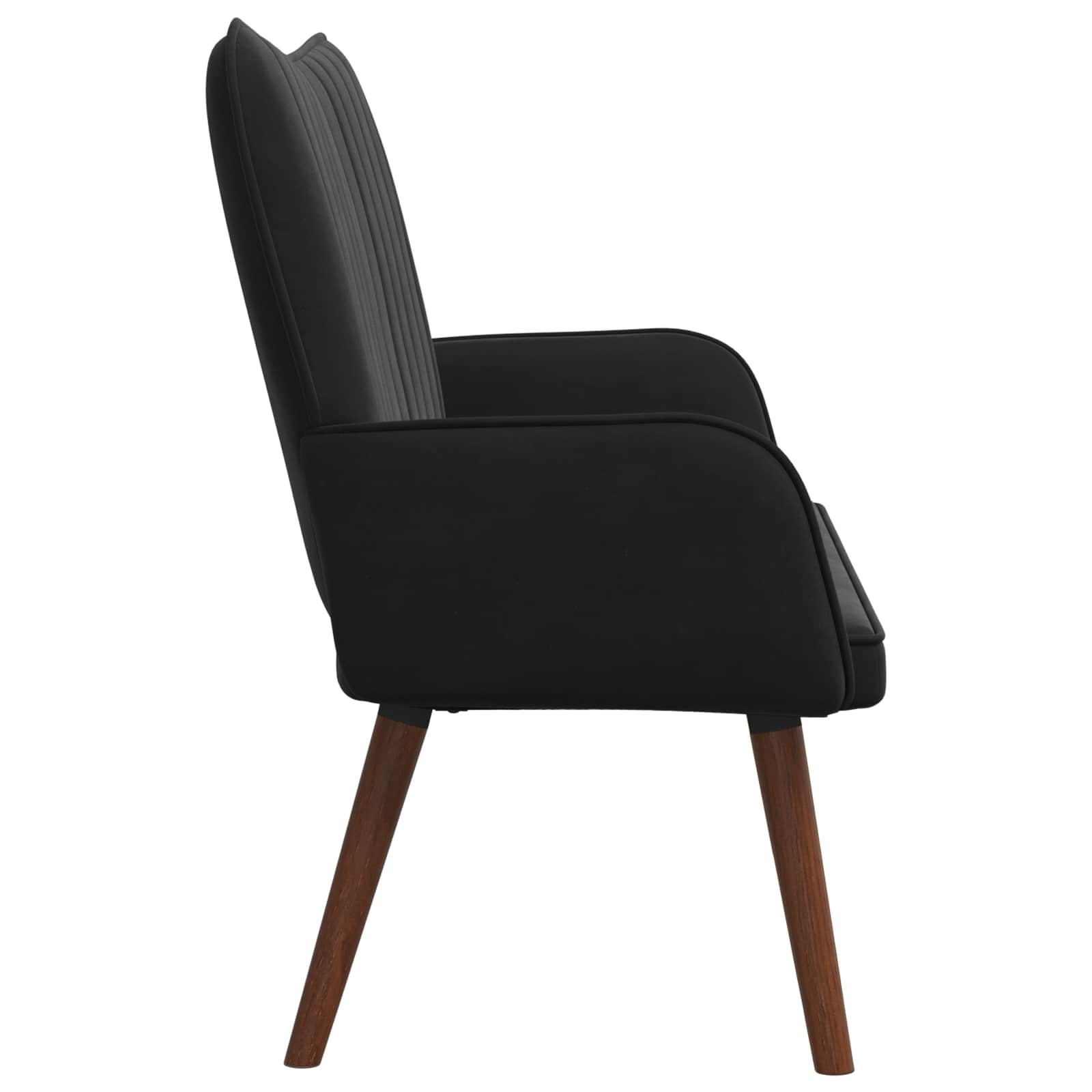2-Sitzer Sofa Hellgrau 115 x 61 x 87 cm Samt (V)
