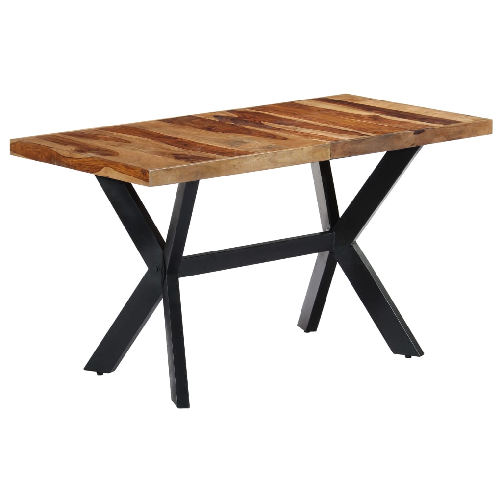 Esstisch Massivholz Mango und Stahlgestell 180 cm