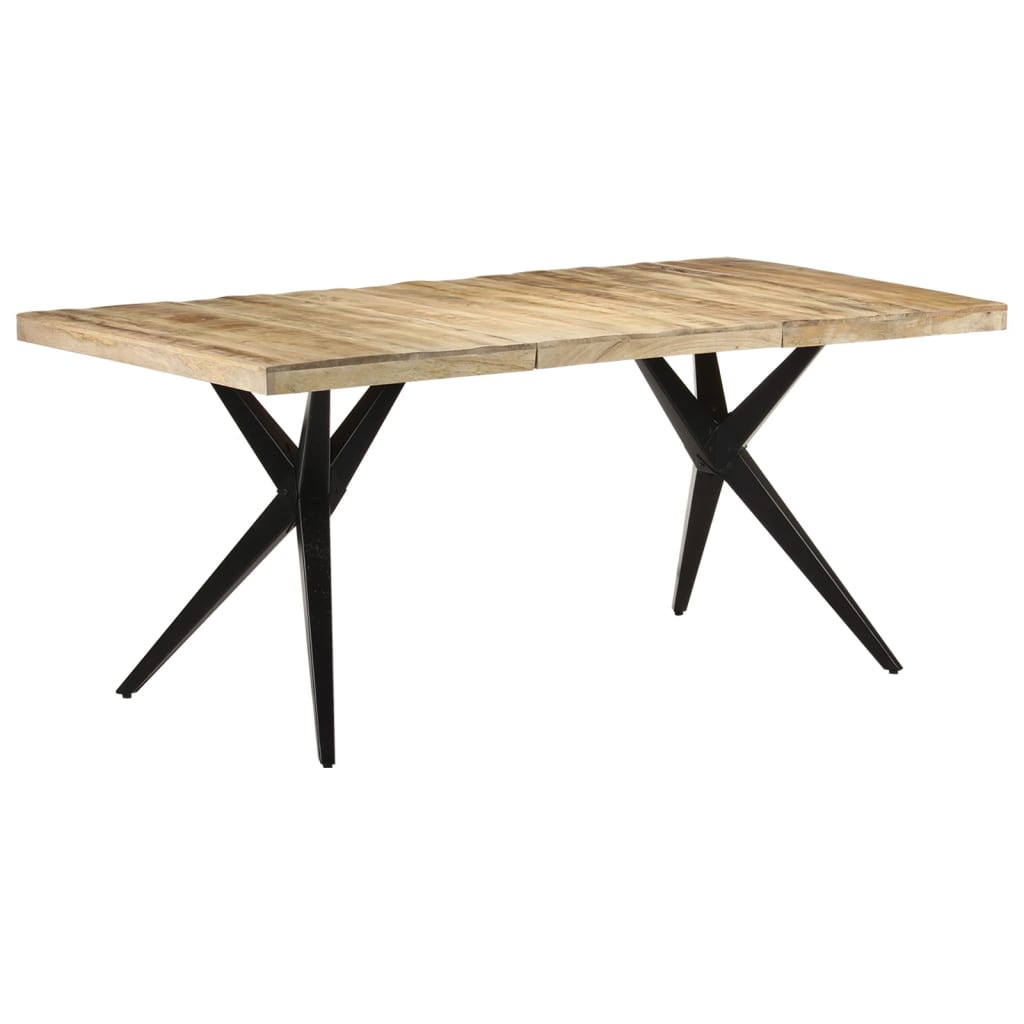 Esstisch 160x80x76 cm Massivholz Akazie