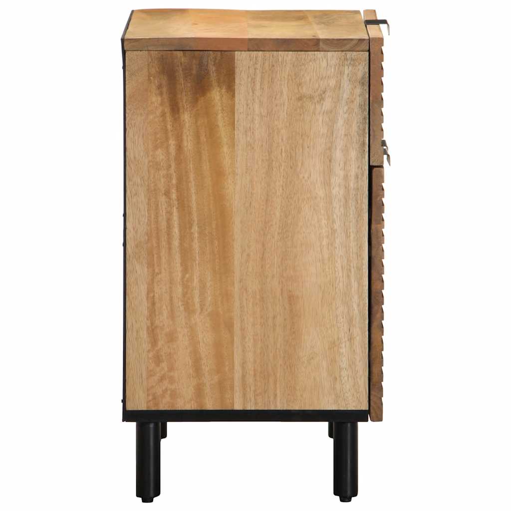 Bettschrank Braun 50 x 33 x 60 cm Massivholz Akazie