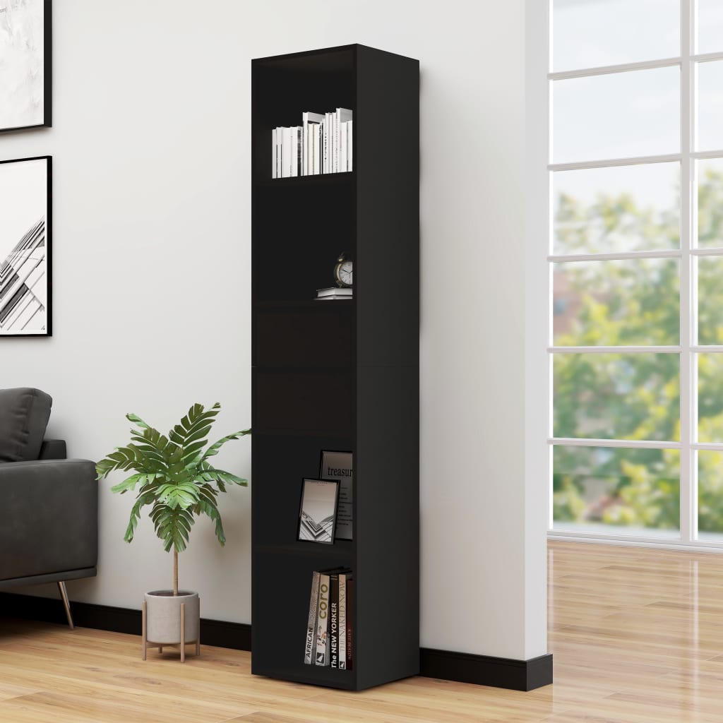 Bücherregal Weiß 36x30x171 cm Holzwerkstoff