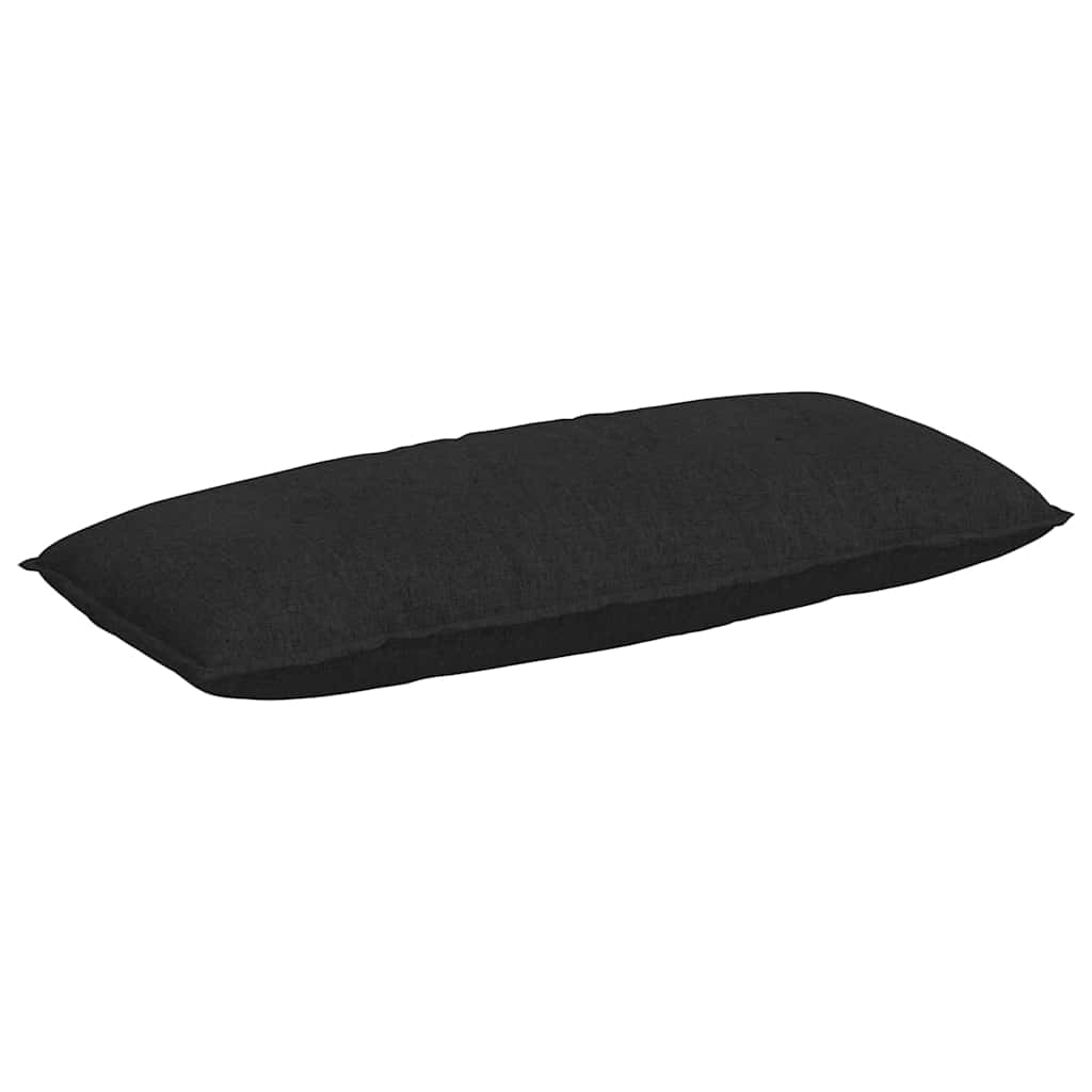Rückenkissen Hellgrau 50 x 19 x 45 cm Stoff