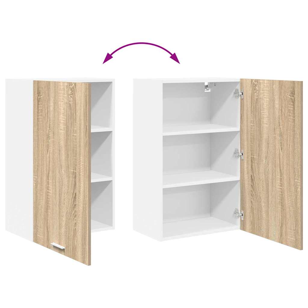 Unterschrank Lyon Weiß 60x46x81,5 cm Holzwerkstoff