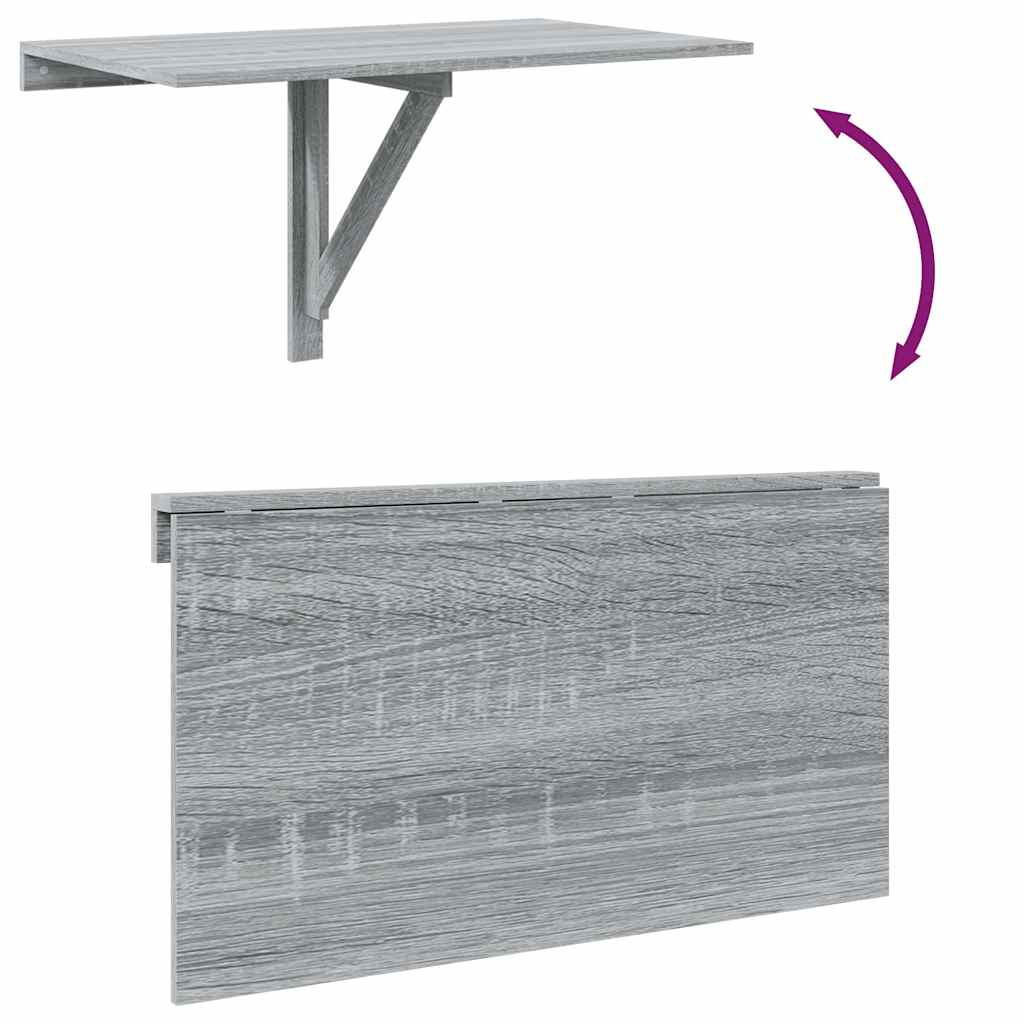 Wandklapptisch Eiche 100x60 cm