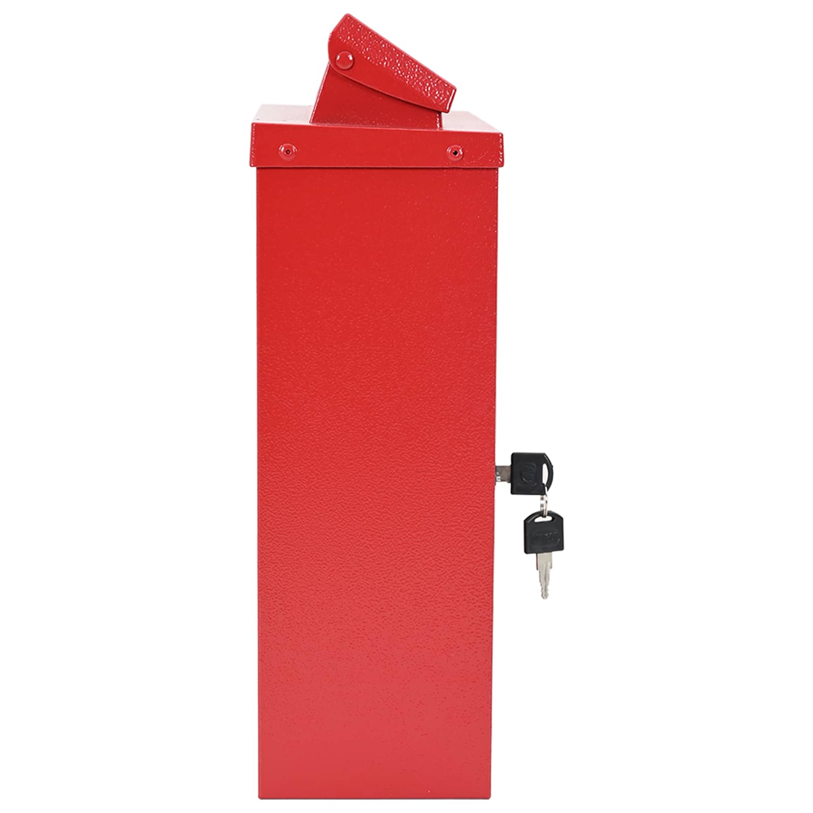 Wandmontierter Briefkasten Grün 29 x 13 x 41 cm Gussaluminium