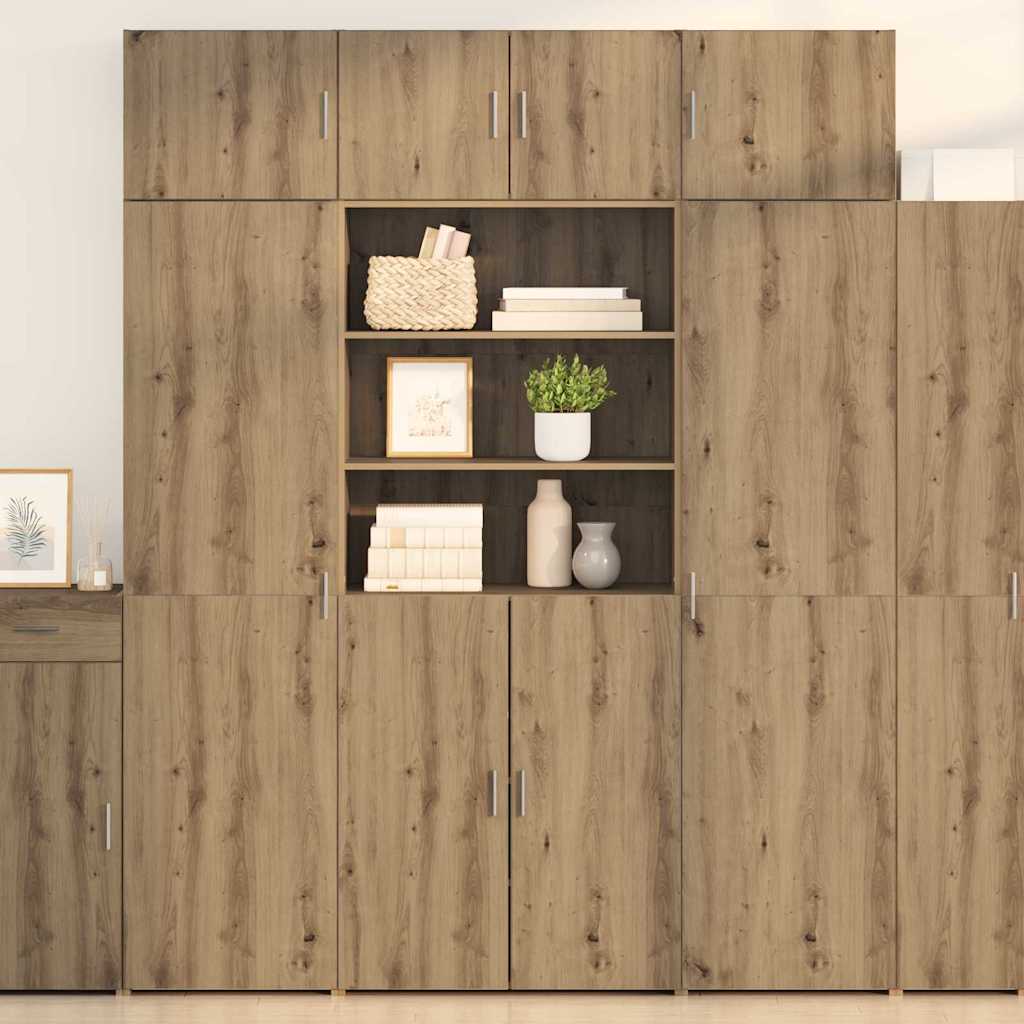 Aufbewahrungsschrank Altholz 80 x 42,5 x 225 cm Holzwerkstoff