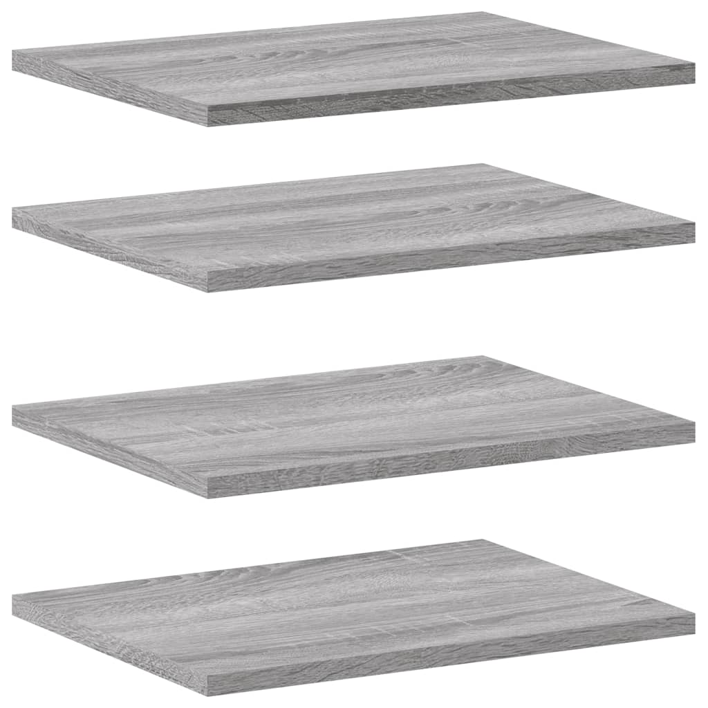 Bücherregal-Bretter 4 Stk. Weiß 40x10x1,5 cm Holzwerkstoff