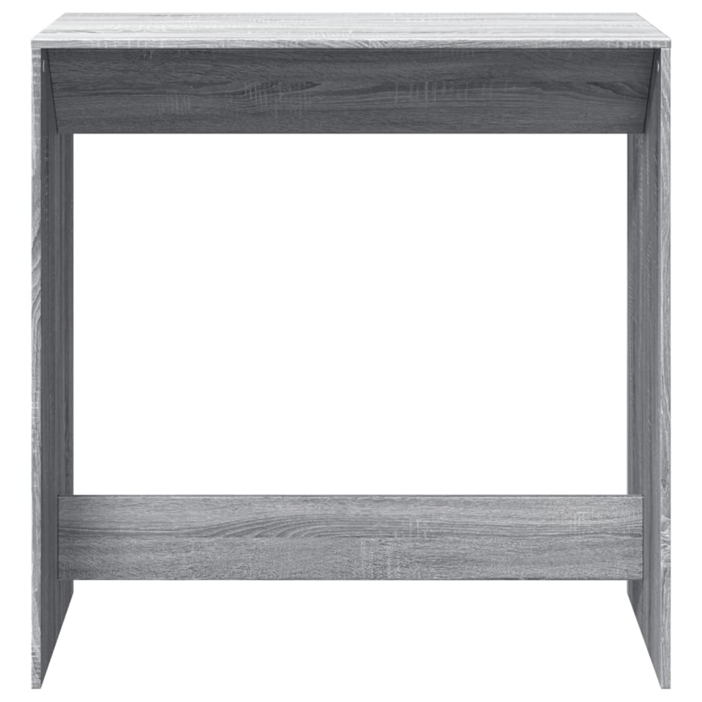 Bartisch Schwarz Eichen-Optik 102 x 50 x 103,5 cm Holzwerkstoff
