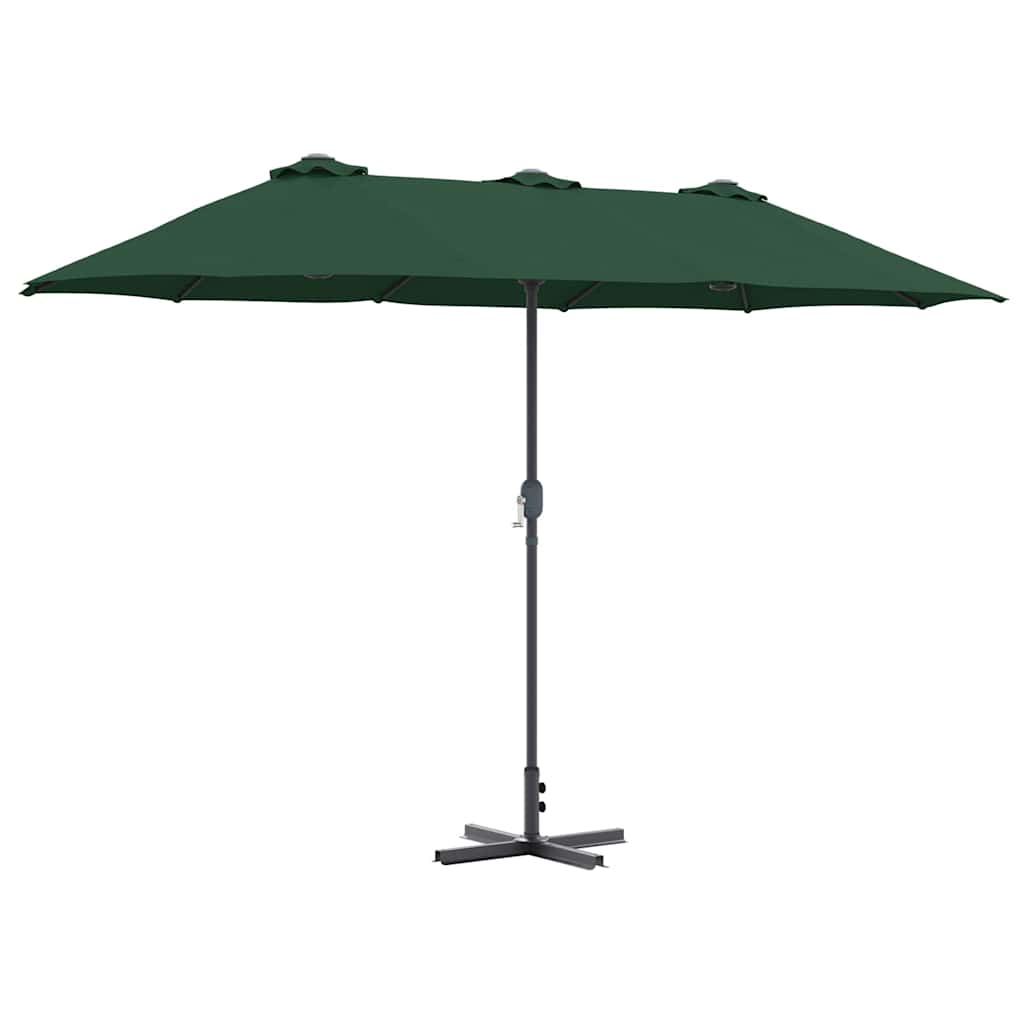 Garten-Sonnenschirm Sand 370 x 197 x 239 cm