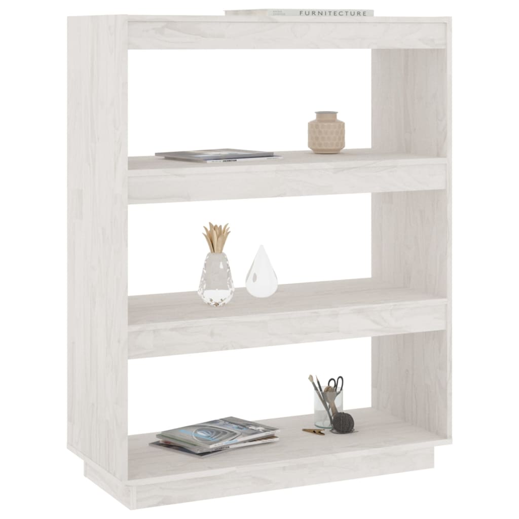 Bücherregal 40x35x71 cm Massivholz Kiefer