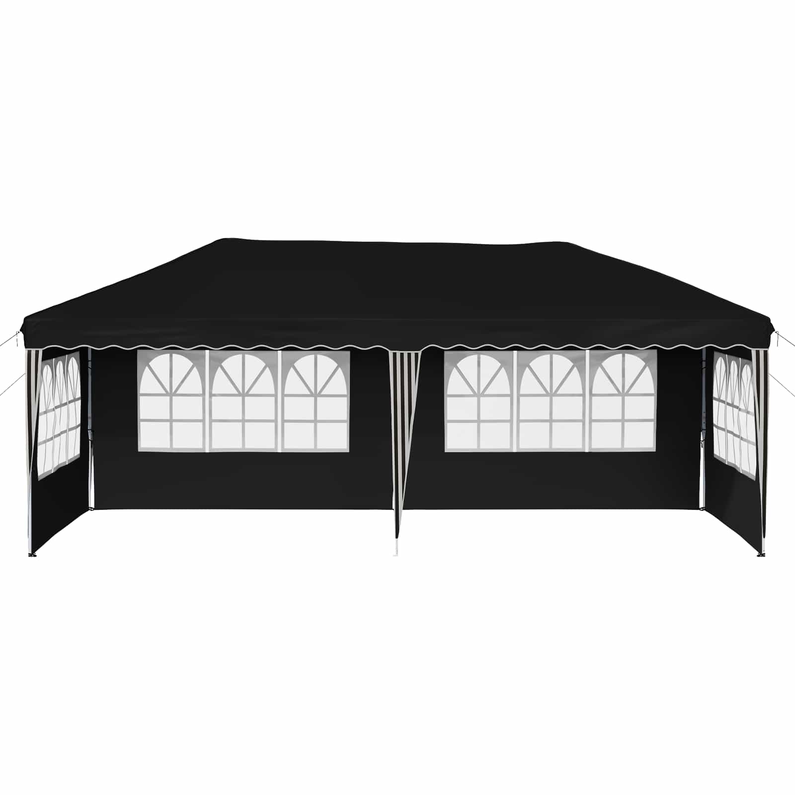 Pop-up Partyzelt 575 x 290 x 245 cm Creme
