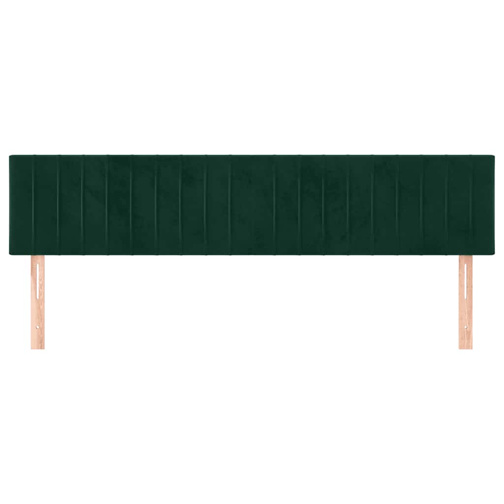 Kopfteil Hellgrau 80x5x118/128 cm Samt