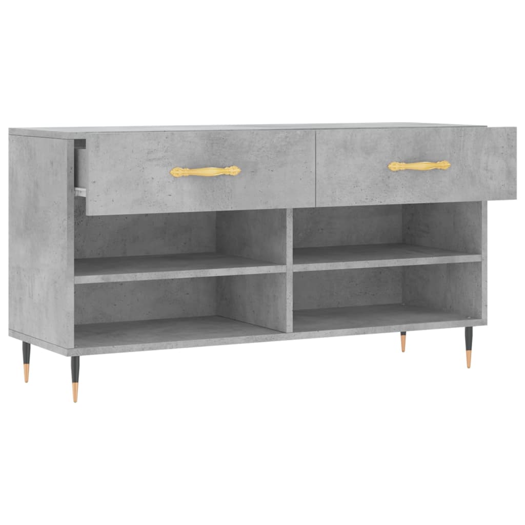 Schuhbank Weiß 102x35x55 cm Holzwerkstoff