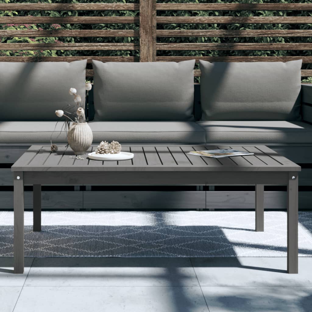 Gartentisch 82,5x50,5x45 cm Massivholz Kiefer
