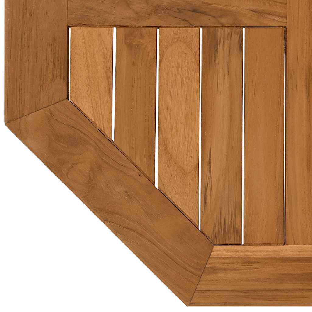 Tischplatte Massivholz Teak Rund 2,5 cm 40 cm