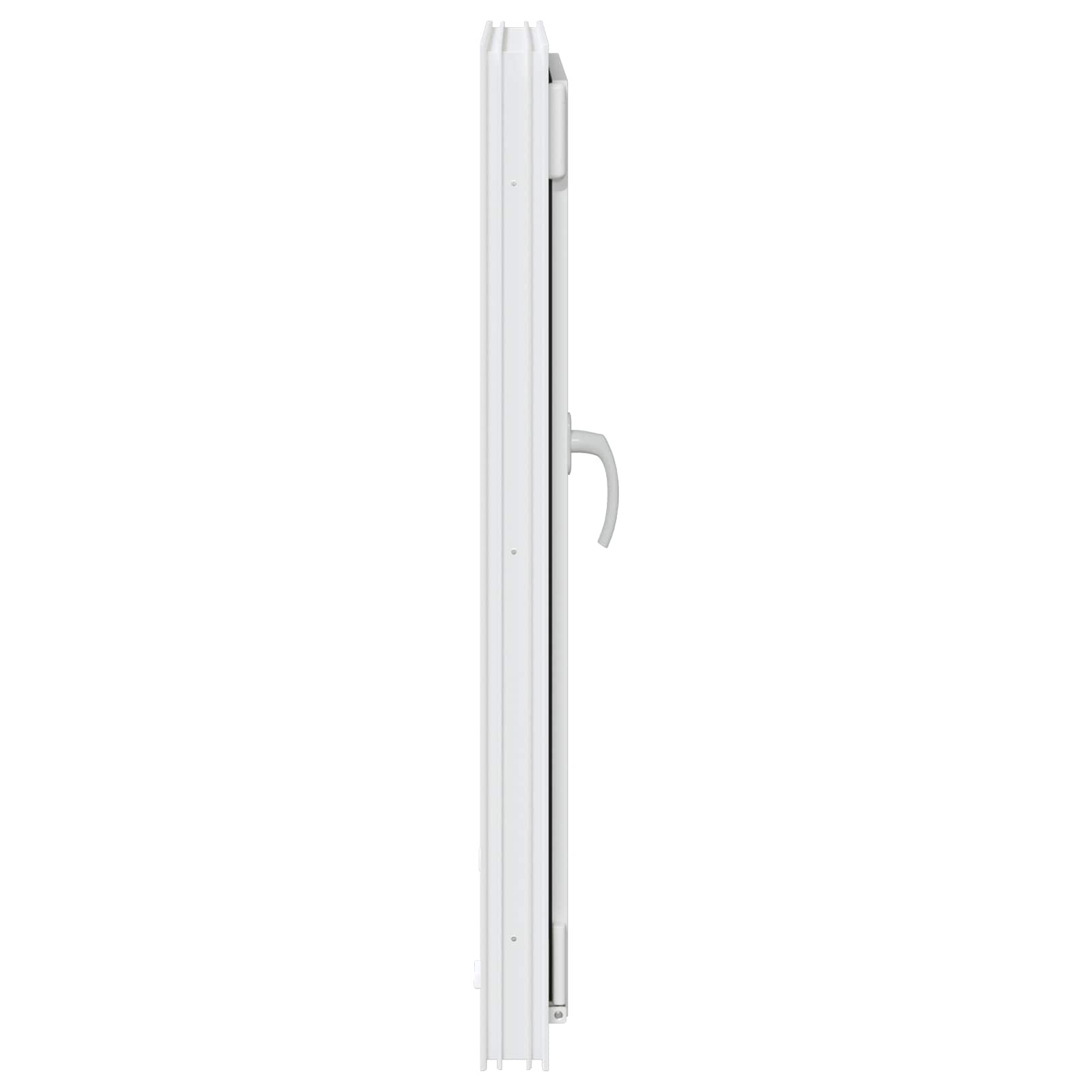 Kellerfenster RISOR 50 x 50 cm PVC und Glas Weiß