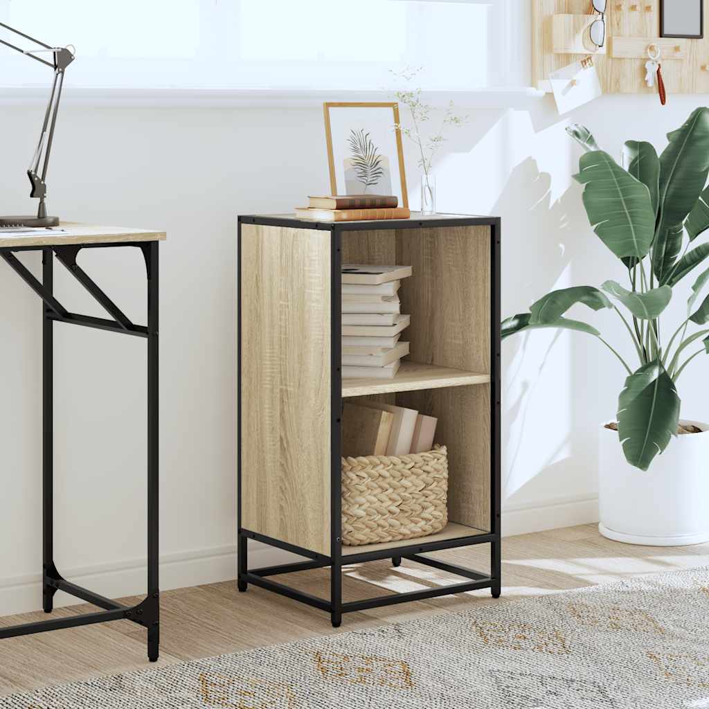 Bücherregal Schwarz 60x35x139 cm Holzwerkstoff