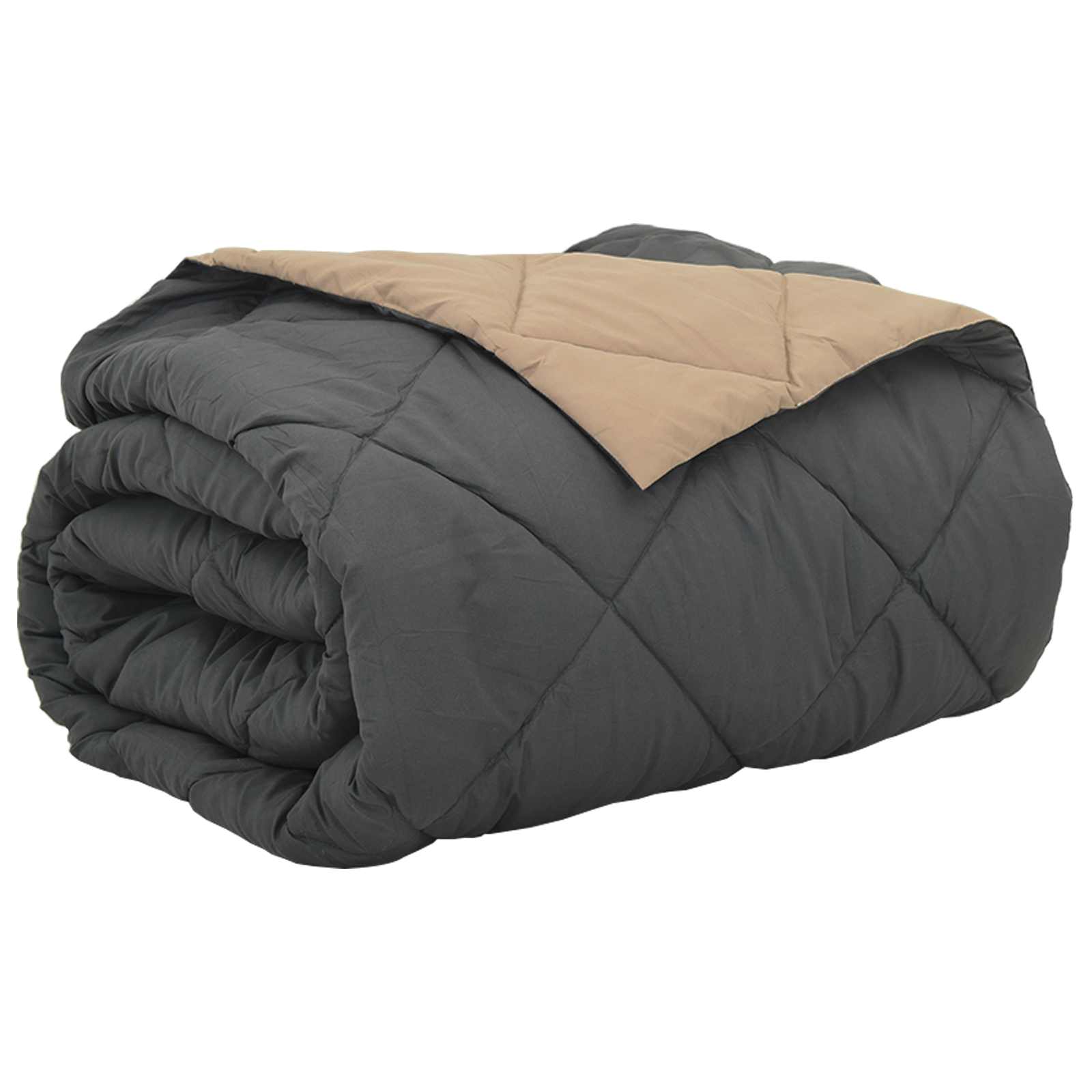 Sommerdecke Anthrazit 200 x 135 cm Mikrofaser