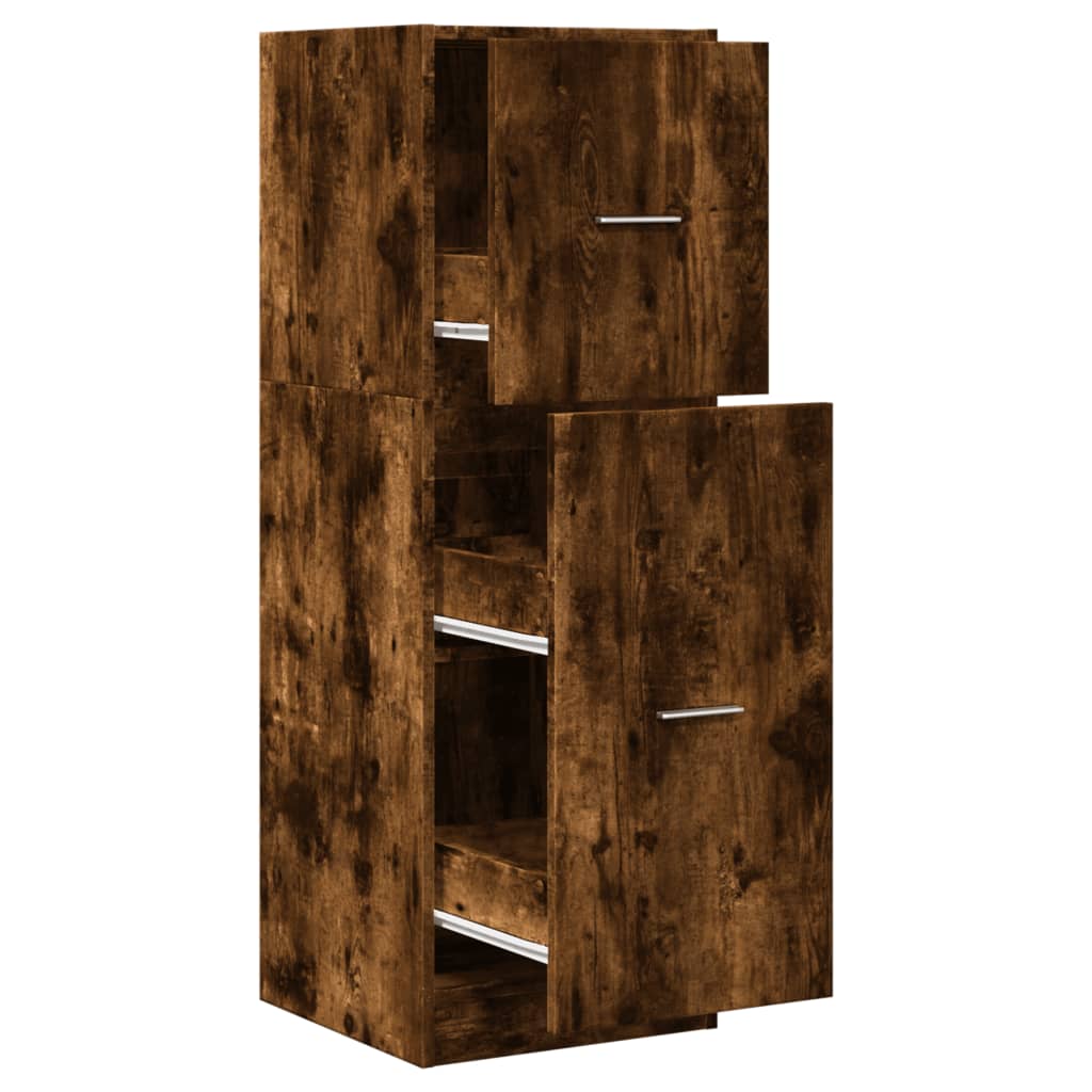 Apothekerschrank Weiß 30 x 41 x 174,5 cm Holzwerkstoff