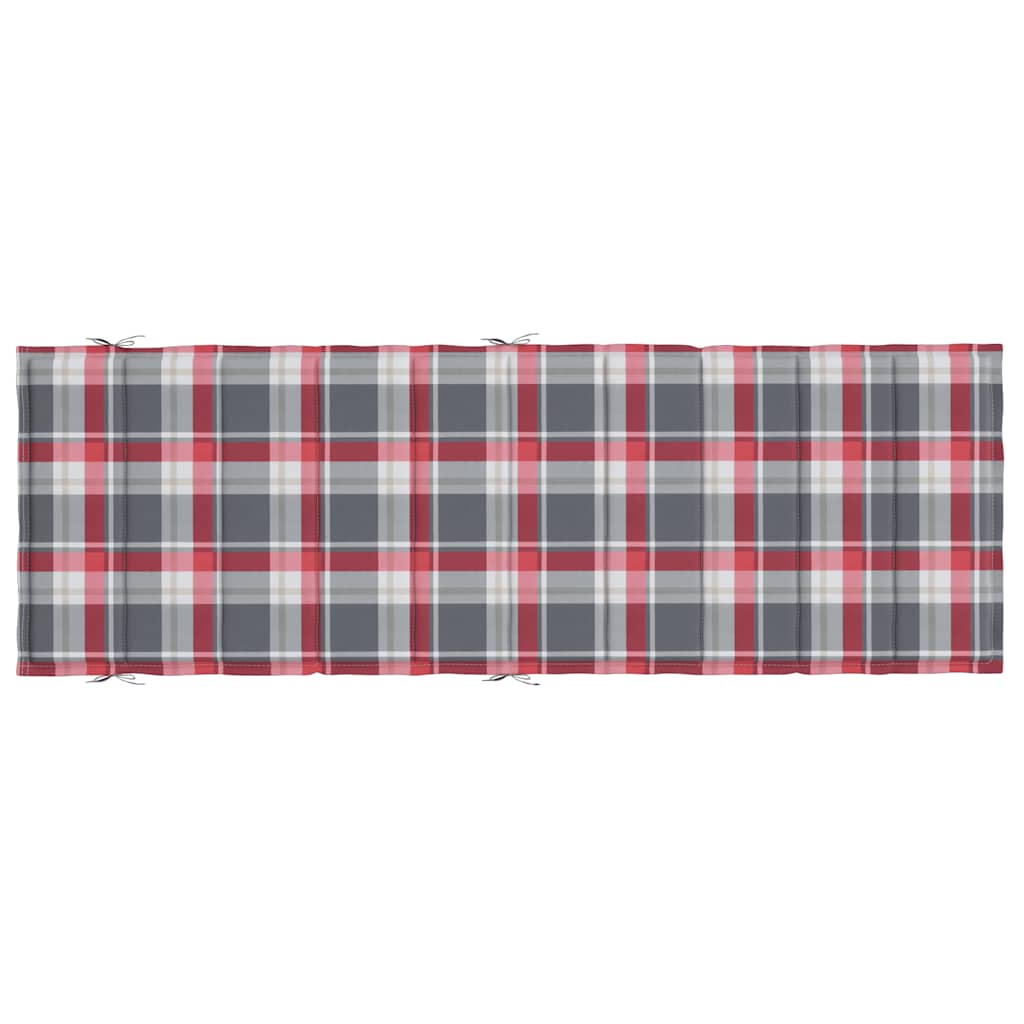 Sonnenliegen-Auflage Grau 186x58x4 cm Oxford-Gewebe