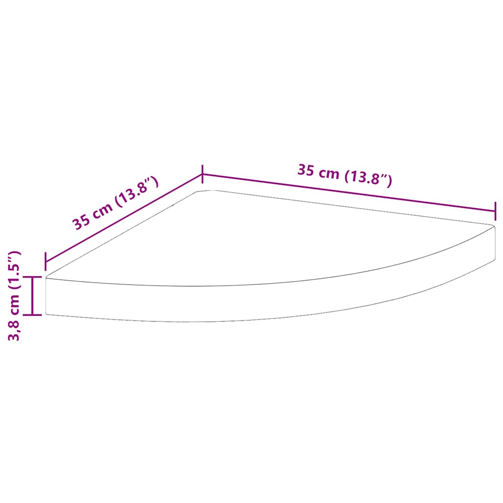 Schwebende Eckregale 2 Stk. Hochglanz-Weiß 25x25x3,8 cm MDF