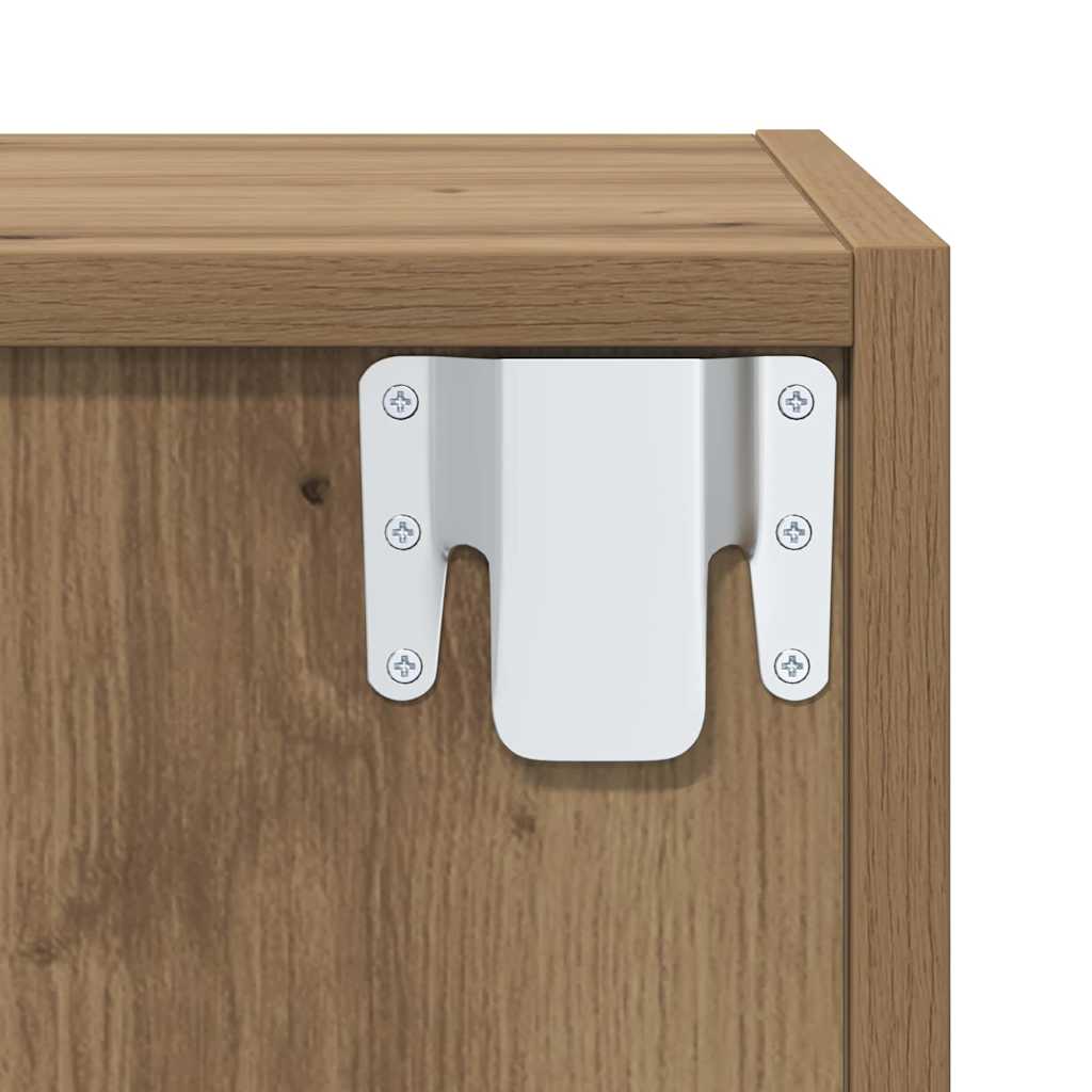 4-tlg. TV-Schrank-Set Weiß Holzwerkstoff