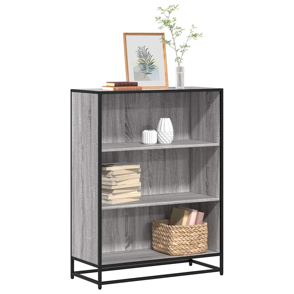Bücherregal Schwarz 60x35x139 cm Holzwerkstoff