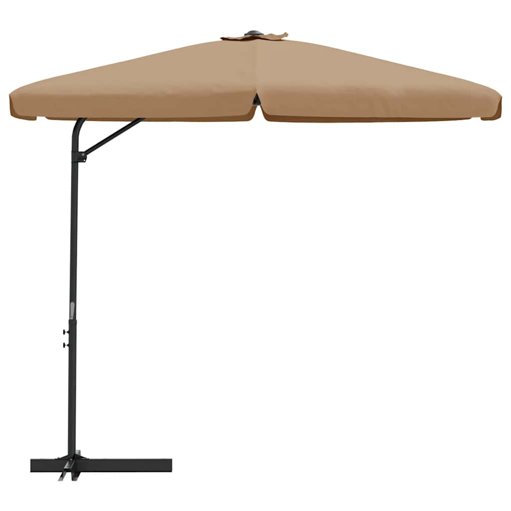 Sonnenschirm mit Stahlmast 300 cm Anthrazit
