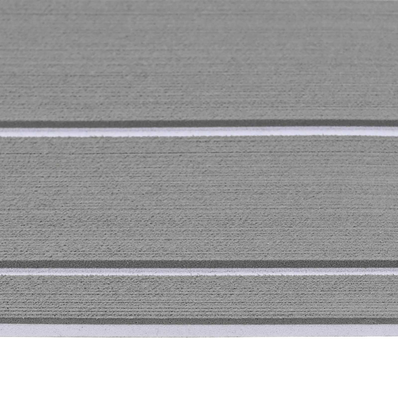 Bootsmatte Braun und Schwarz 240 x 90 cm EVA