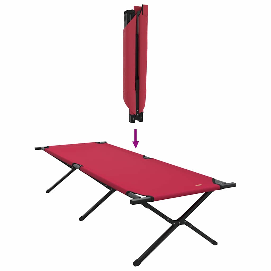 Klapp Schlafbett fürs Camping Blau 193 x 69 x 45 cm