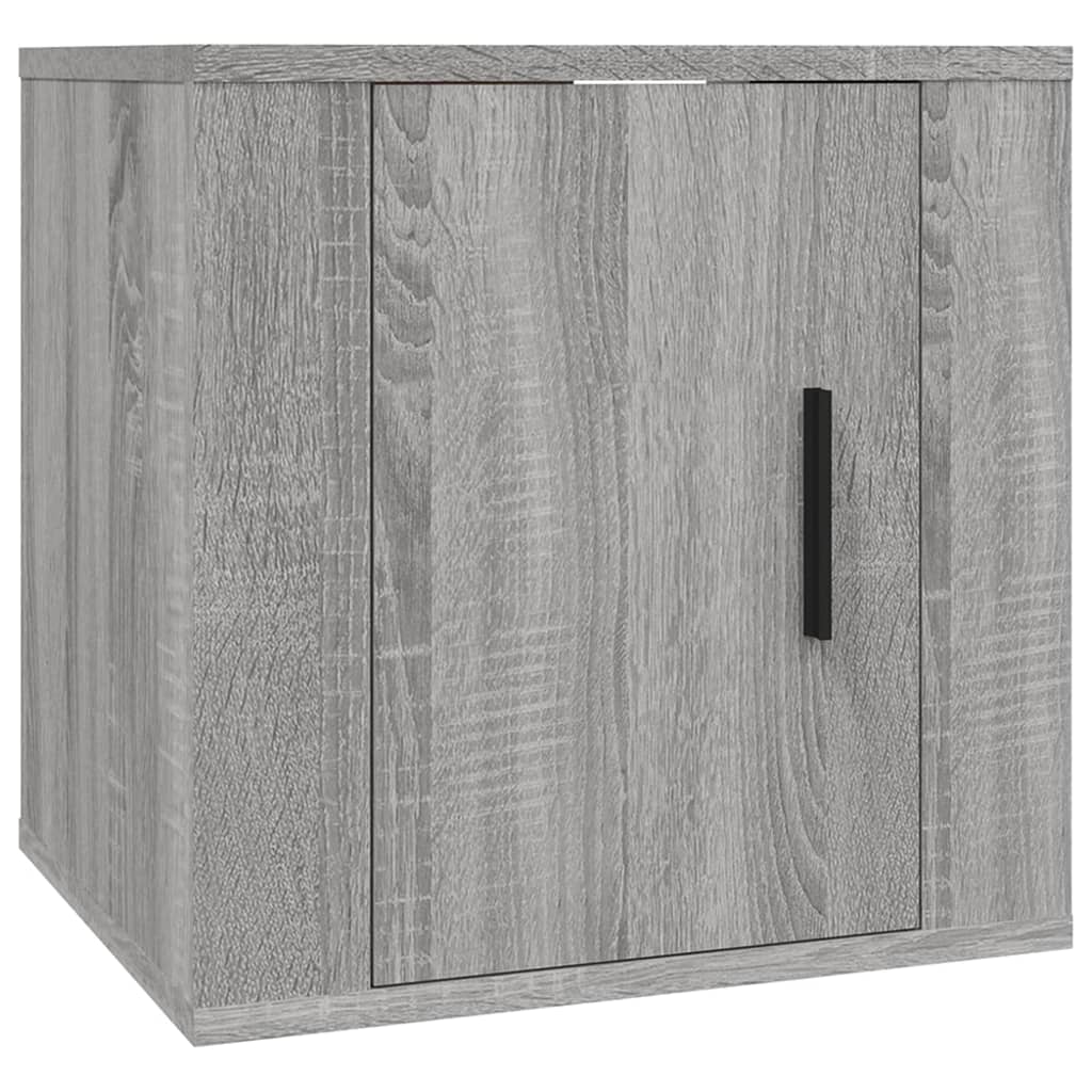 3-tlg. TV-Schrank-Set Weiß Holzwerkstoff