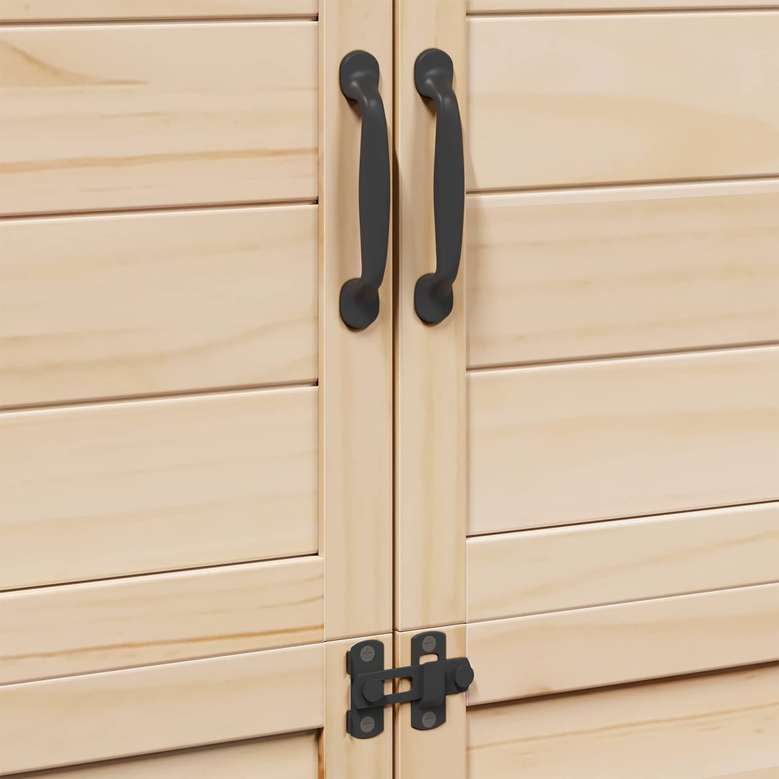 Gartenschuppen Natur 59 x 56 x 113,5 cm Massivholz aus Fichte