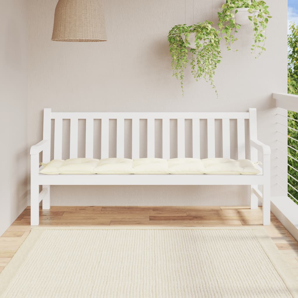 Gartenbank-Auflage Anthrazit 100x50x7 cm Oxford-Gewebe