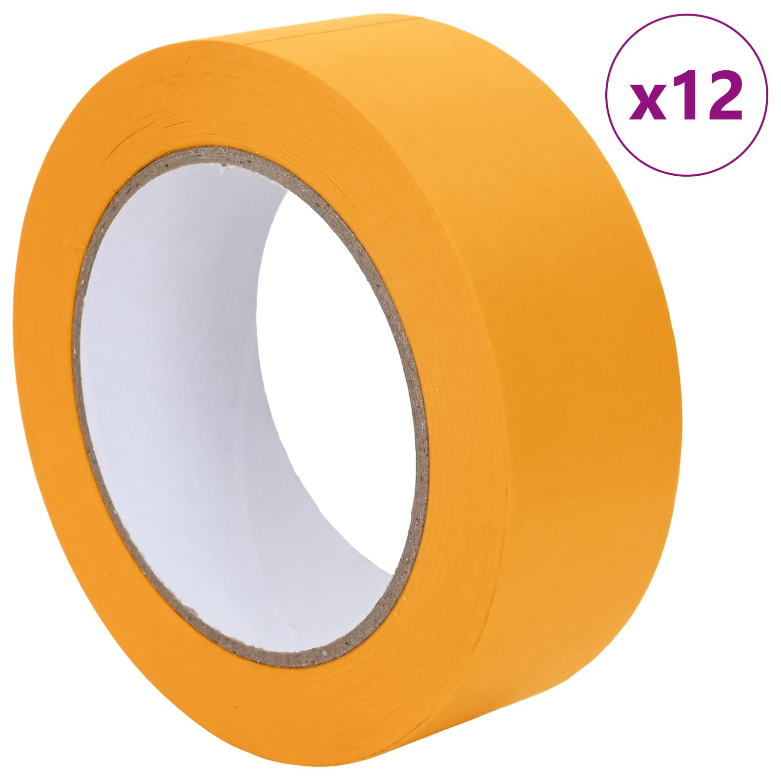 Malerklebebänder 6 pcs Gelb 19mm x 50m Papier